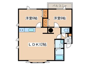 フォーレＮ３２の物件間取画像